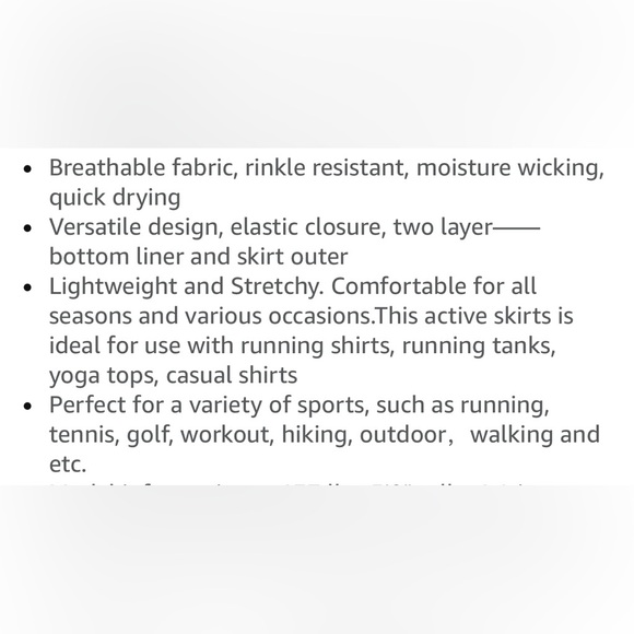 🌝🌝 Yellow Tennis Golf Fitness Skirt Skort Medium - Picture 6 of 7